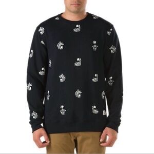 Vans X Disney Cheshire Cat Sweatshirt Glow In The Dark